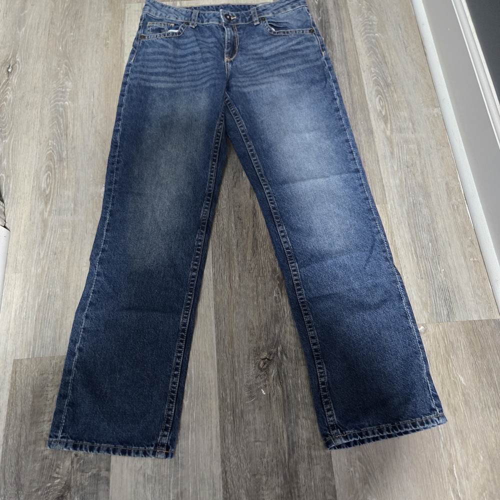 H&M Divided Blue Denim Women's 6 Straight Leg Jeans - Picture 5 of 7